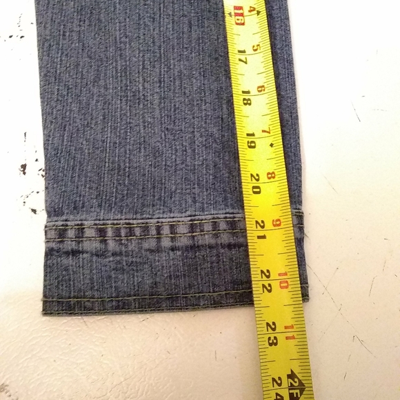 Daniel Jeans Womens Jacket Denim Embellish Studded  Button Distress L/42 - Picture 7 of 9